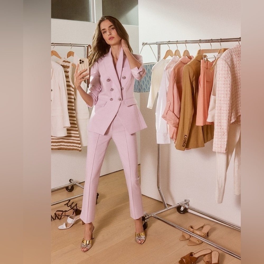 Veronica Beard $428 Kean Pant Lilacc